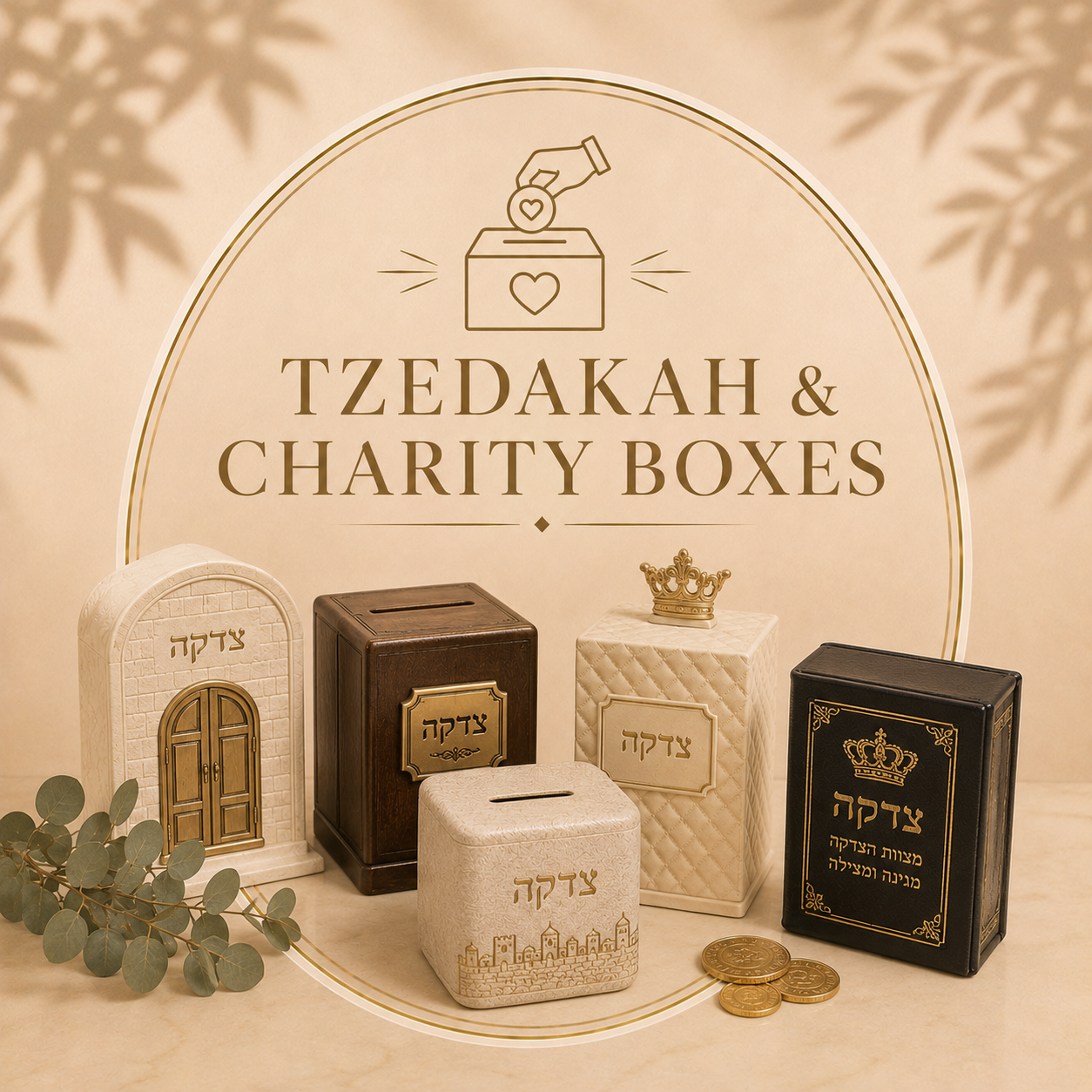Tzedakah & Charity Boxes