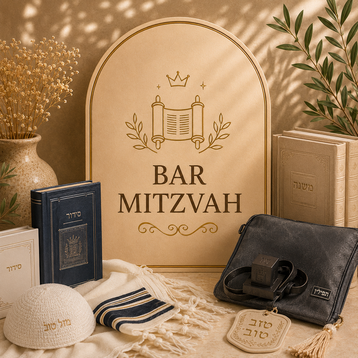 Bar Mitzvah Gifts & Judaica for Boys