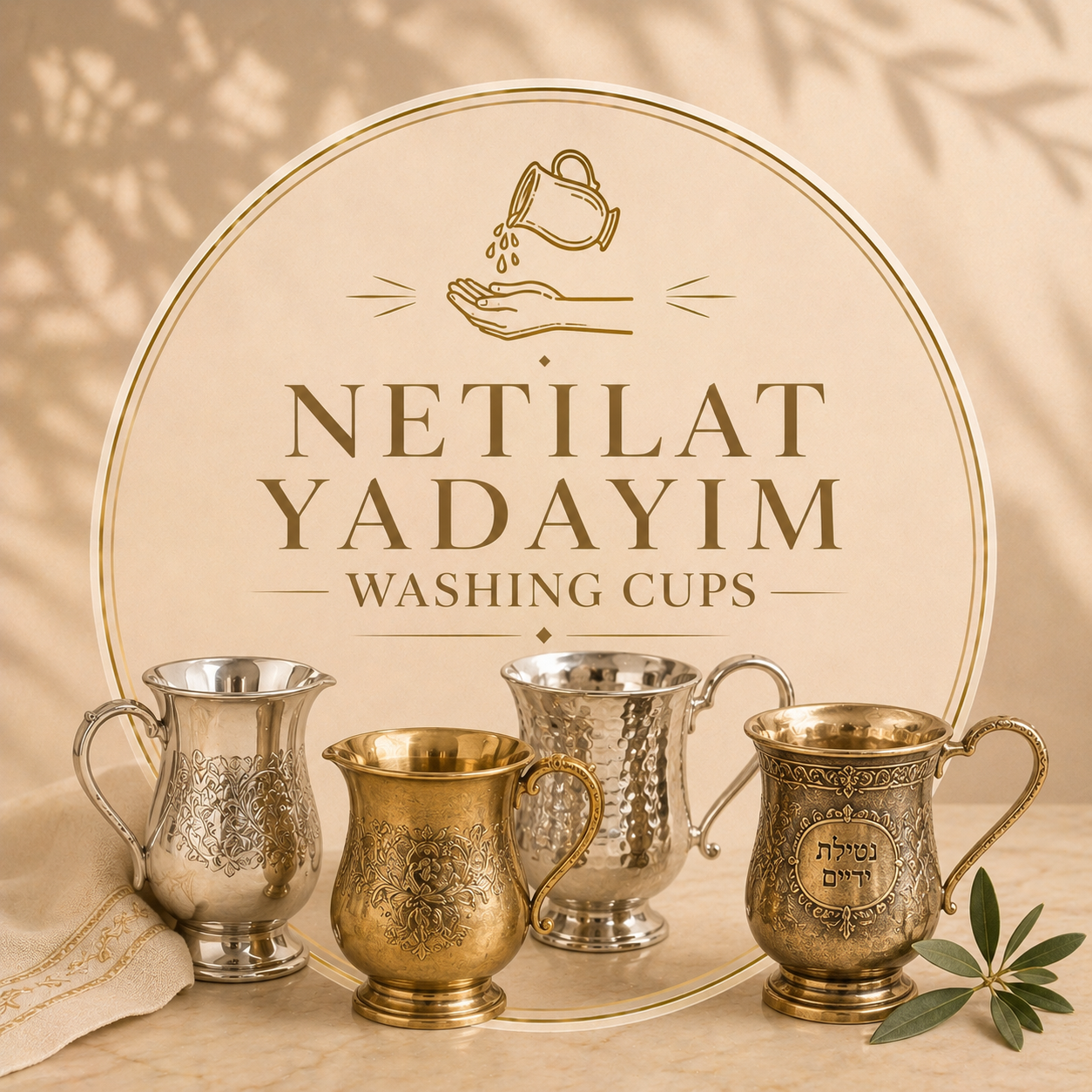 Netilat Yadayim Washing Cups