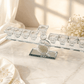 Hanukkiah – Orbit Crystal Hanukkah Menorah | Colorful or Clear Crystal Edition