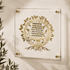 Birkat HaBayit – Acrylic Home Blessing with Gold Tree of Life Plaque
