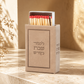 Match Holder – Hadlakat Nerot Shabbat Candle Lighting Silk Faux Leather Matchbox Holder | Miller | Name Embossing