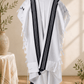 Tallit Tashbetz Black - 100% Rehelim Wool - Mishkan HaTchelet