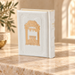 Siddur – Genuine Leather Hebrew Prayer Book with Tehillim | 14K Gold Plaque |Name stamping