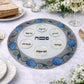 Passover Seder Plate - Blue Pomegranate - Orot Judaica