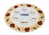 Passover Seder Plate - Red & Gold Pomegranate - Orot Judaica