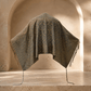 Tallit – Luxury Patterned Jewish Prayer Shawl with Tekhelet Tzitzit | Blue & Gold or Gray & White