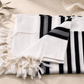 Tallit Pe'er Kal Black - 100% Pure Rehelim Wool - Mishkan HaTchelet