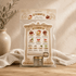 Rosh Hashanah Honey Set - Glass Jar, Dipper & Blessings Card for