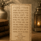 Personalized Mizmor L'Todah Magnet with Names & Logo – Elegant Jewish Event Favor