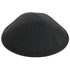 Silk-Linen Kippah - Black (Size 4) - Orot Judaica