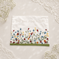 Challah Cover – Embroidered Floral Shabbat & Yom Tov Challah Cover | White Decorative Table Cover