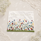 Challah Cover – Embroidered Floral Shabbat & Yom Tov Challah Cover | White Decorative Table Cover