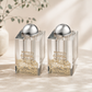 Salt Shaker Set - Crystal Jerusalem Design