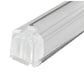 Mezuzah Case – Clear Plastic Mezuzah with Rubber Cap | Fits 4.7" Klaf