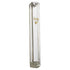 Clear Plastic Mezuzah Case - Gold/Silver Shin - Orot Judaica
