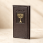 Hadlakat Nerot Hanukkah – Hebrew Hanukkah Candle Lighting Book with Integrated Candle | Name Embossed
