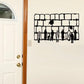 Kotel Metal Wall Hanging – Black Western Wall Metal Wall Art for Jewish Home Décor