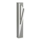 Capital Shin Mezuzah Case - Anodized Aluminum - Orot Judaica