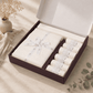Luxury Tablecloth Set - Tablecloth, Runner & 6 Napkins for Shabbat & Holiday