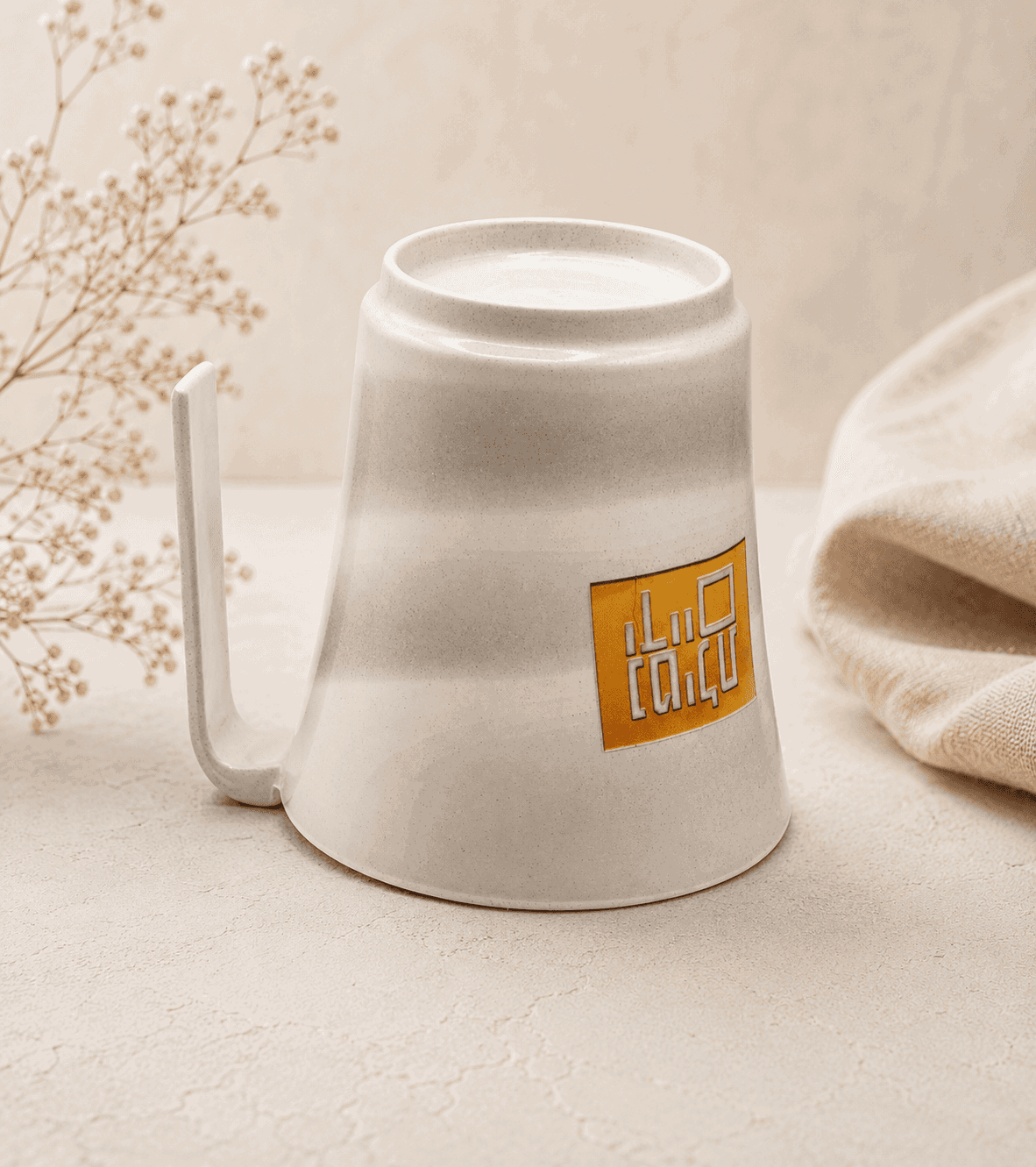 Thick Bamboo Netilat Yadayim Washing Cup