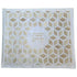 Challah Cover - Geometric Cube Pattern White & Gold - Orot Judaica