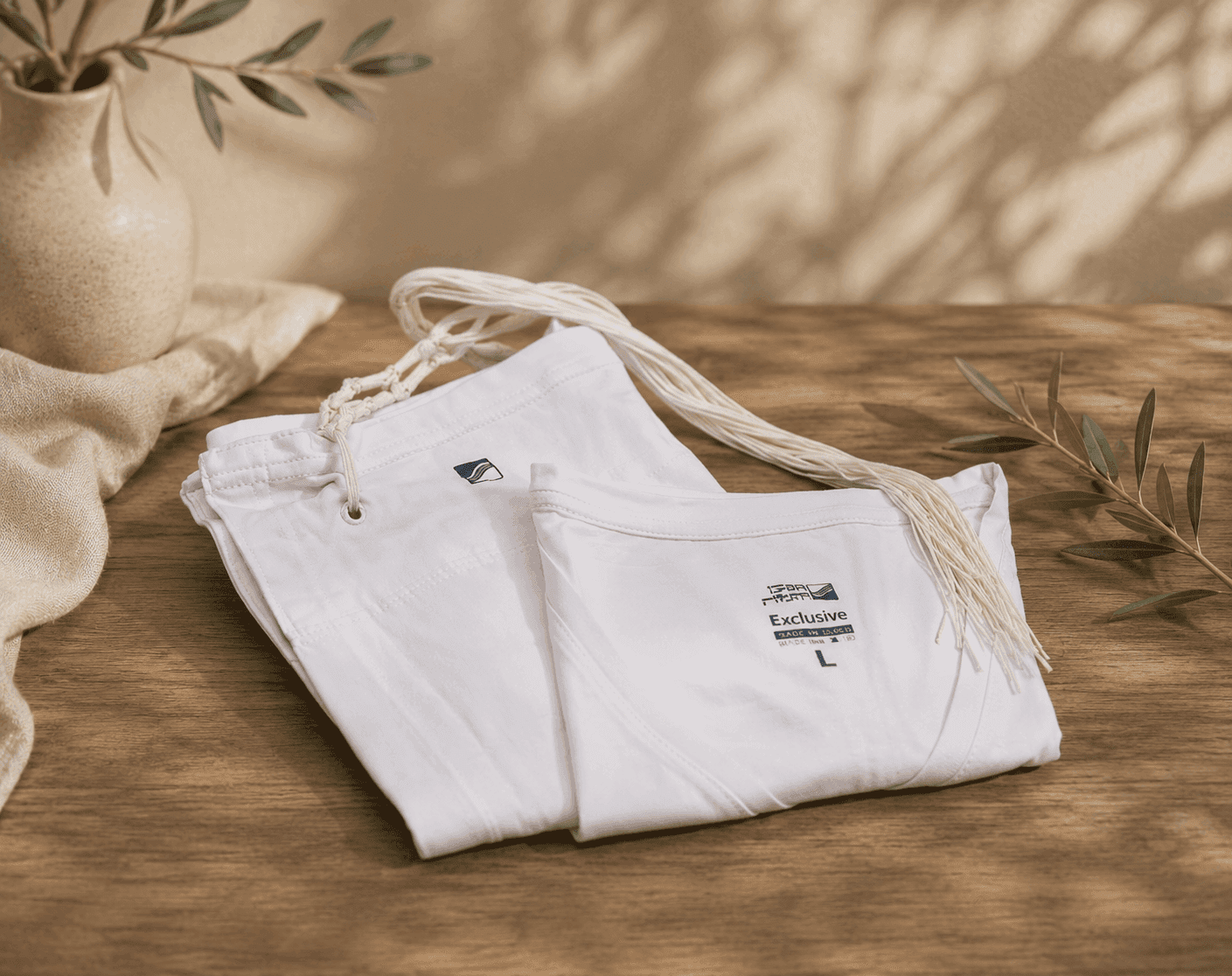 Tzitzit Undershirt - 100% Cotton Exclusive by Mishkan HaTchelet