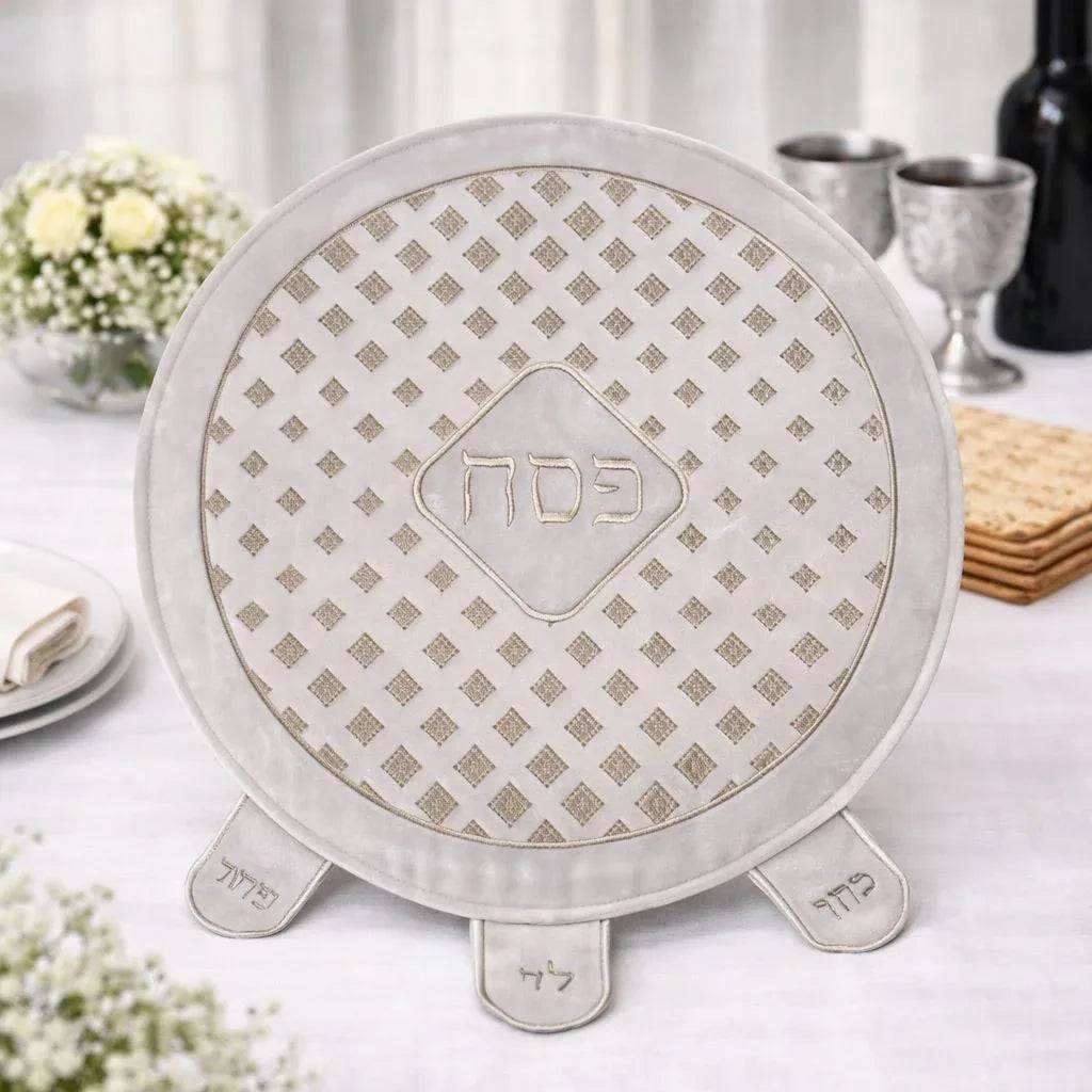 Matzah Cover - Dana Model Luxury Faux Leather - Orot Judaica