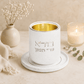 Kiddush Cup with Saucer - Modern Stone Finish
