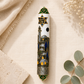 Mezuzah – Decorative Jerusalem Metal Mezuzah Case | Fits 4.9" Klaf