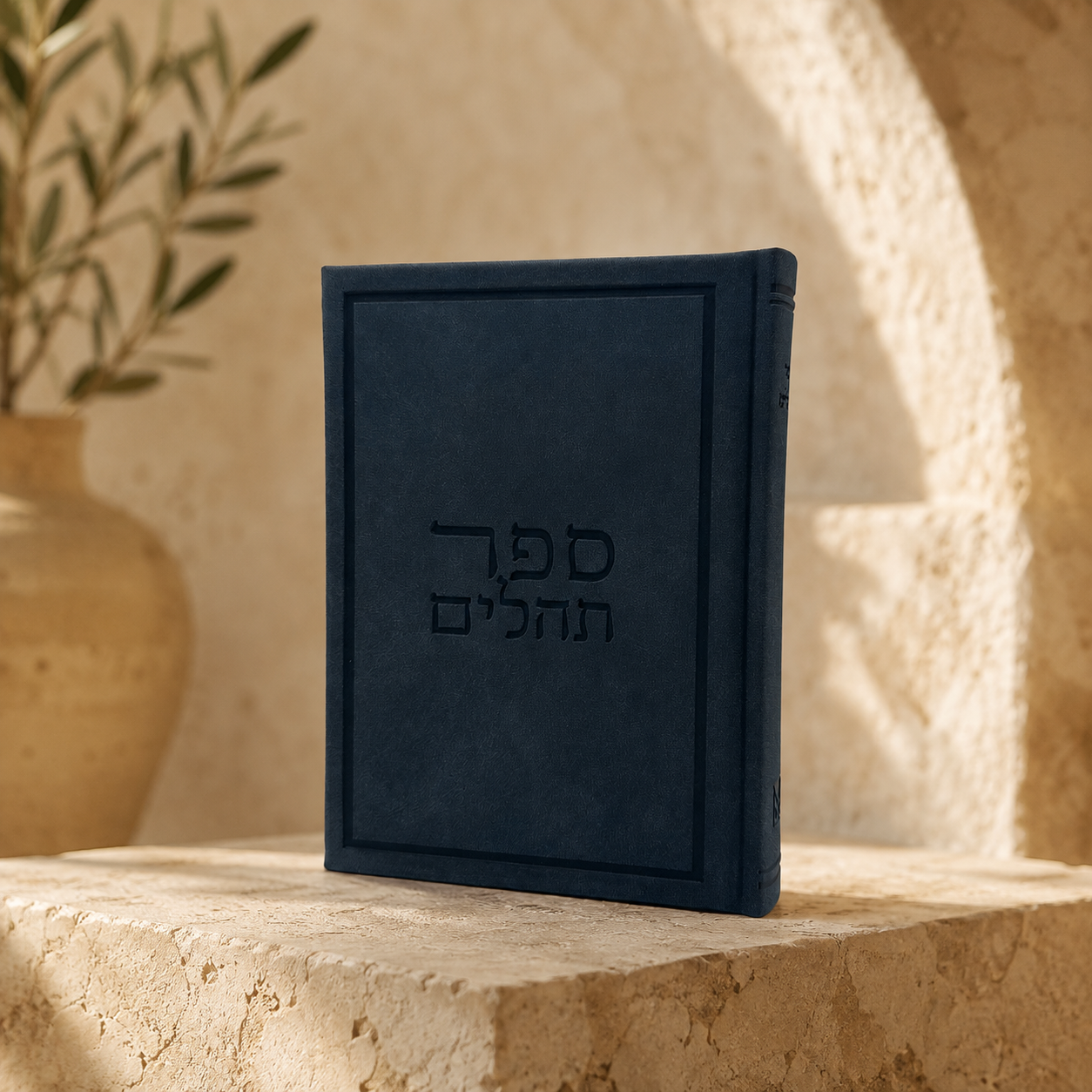 Tehillim – Luxury Hebrew Book of Psalms | Silk Faux Leather Edition | Name Embossed