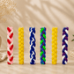 Havdalah Candle - Handcrafted Braided Design