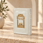 Siddur – Genuine Leather Hebrew Prayer Book with Tehillim | 14K Gold Plaque |Name stamping