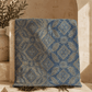 Tallit – Luxury Patterned Jewish Prayer Shawl with Tekhelet Tzitzit | Blue & Gold or Gray & White