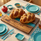 Challah Board – Acacia Wood & Epoxy Board | Teal River Design