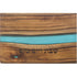 Challah Tray - Acacia Wood with Teal Epoxy - Orot Judaica