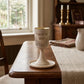 Kiddush Cup – Jerusalem Sand Finish Kiddush Cup with Gold Interior | Kotel Design & Matching Saucer