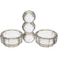 Salt Cellar – Crystal Ball Design Salt Set for Shabbat & Yom Tov