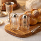 Salt Shaker Set - Crystal Jerusalem Design
