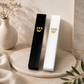 Mezuzah Case – Modern Acrylic Mezuzah | Black or White | Fits 4.35" Klaf