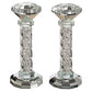 Crystal Shabbat Set with Kiddush Cup, Candlesticks & Salt Cellars