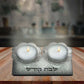 Shabbat Candlesticks - Glass Glitter Base Elegant Design