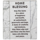 English Birkat HaBayit Wall Art – Unbreakable Glass Luxury Design