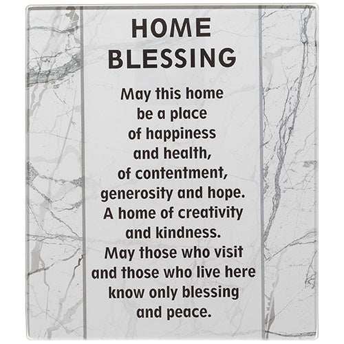 English Birkat HaBayit Wall Art – Unbreakable Glass Luxury Design