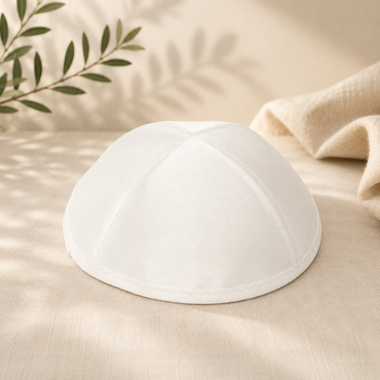 Personalized Satin Kippah for Weddings, Bar Mitzvahs & Events – Custom Printed Yarmulke