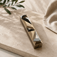 Mezuzah Case – Rose Gold Crystal Aluminum Mezuzah | Fits 4.7" Klaf