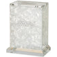Luxury Acrylic Tzedakah Box – Clear Jewish Charity Box with Magnetic Lid