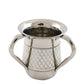 Netilat Yadayim Washing Cup - Dotted Stainless Steel - Orot Judaica