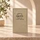 Hadlakat Nerot – Shabbat Candle Lighting Prayer Book | Hebrew & English | Name Embossing