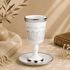 Kiddush Cup - Jerusalem Silver with Saucer